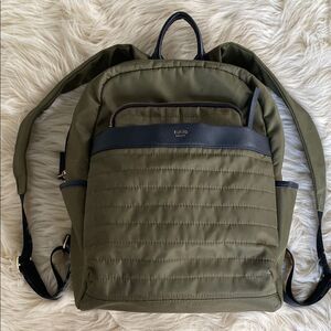 Tutilo New York Olive Green Laptop Backpack- Gently Used